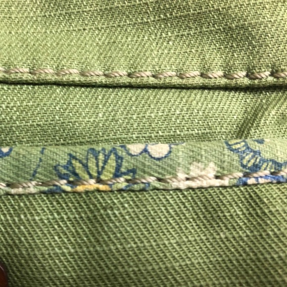 Fossil Vintage Green Crossbody Purse - Picture 4 of 9